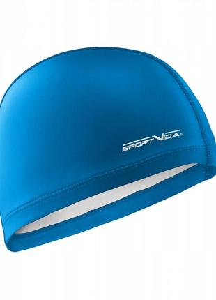 Шапочка для плавания sportvida sv-dn0013 blue