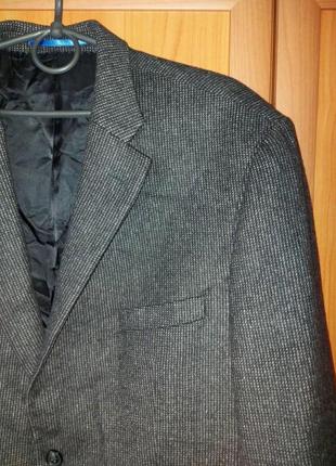 Шерстяной пиджак lanf castellani (5%кашемир)1 фото