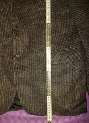 Шерстяной пиджак lanf castellani (5%кашемир)6 фото
