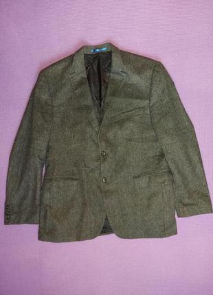 Шерстяной пиджак lanf castellani (5%кашемир)2 фото
