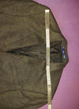 Шерстяной пиджак lanf castellani (5%кашемир)8 фото