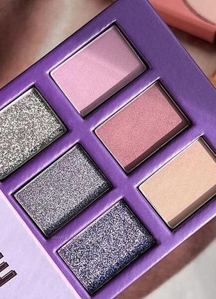 Палетка тіней sephora pocket palette sun shadows twilight gleam3 фото