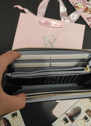 Идея для подарка кошелёк гаманец victoria wallet victoria's secret виктория сикрет вікторія сікрет оригинал4 фото