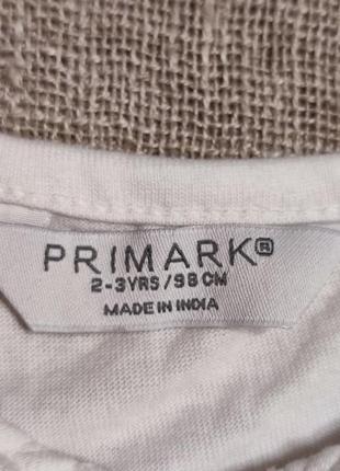 Майка primark (2-3года)3 фото