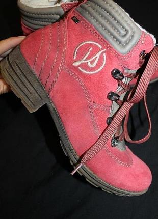 40 розмір. черевики go soft tex. замша. термо чобітки не промокають