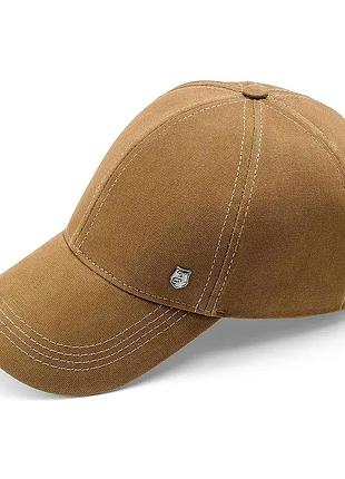 Бейсболка котоновая универсальная с металлическим регулятором размера atrics ibk159 светло-коричневый