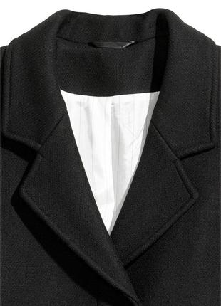 Пальто из смесовой шерсти h&m3 фото