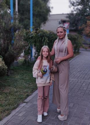 Брюки палаццо кльош українського бренду siluet