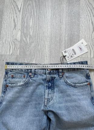 Круті прямі джинси штани штани zara розмір s(36)3 фото