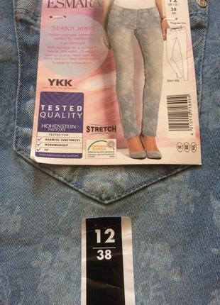 Новые стрейчевые  джинсы esmara {размер -38}3 фото
