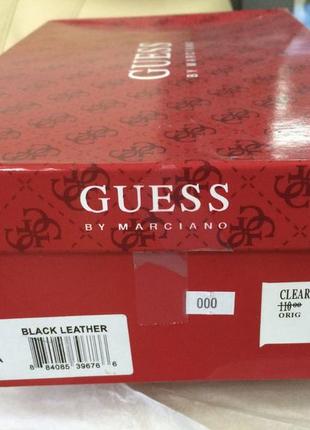 Туфли guess marciano, черные ,р 405 фото