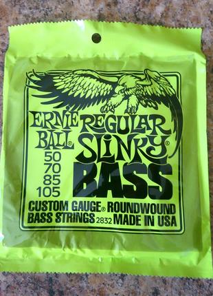 Струны для бас гитары
ernie ball 2832 ,2834 ,2835 ,2836 🇺🇸.