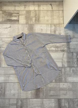 Рубашка в полоску вискоза от zara
