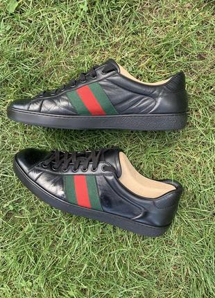 Кроссовки кеды gucci ace оригинал