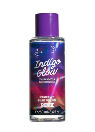 Парфумований спрей для тіла indigo glow від victoria's secret pink