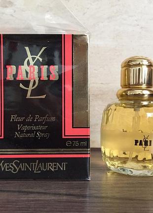 Fleur de parfum paris ysl винтаж yves saint laurent