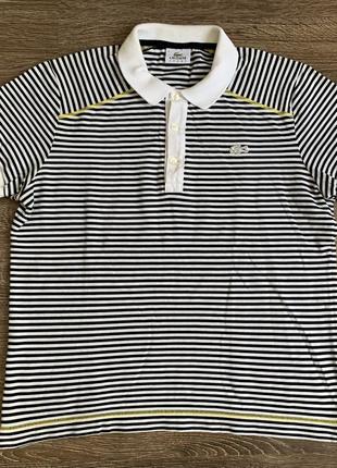 Оригінал футболка-поло свіжих колекцій lacoste ® classic fit striped