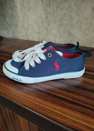 Кеды унисекс polo ralph lauren 30-31р.2 фото