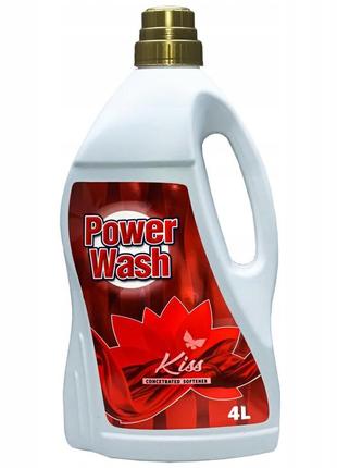 Ополіскувач для білизни power wash kiss 4 л (1414020020)