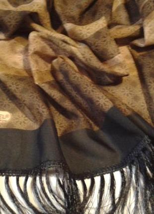 Шарф nurel турция шаль + 300 шарфов платков на странице2 фото