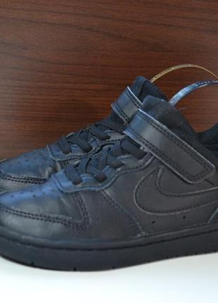 Nike court borough low 2 кросівки шкіряні 28р