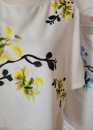 Блуза орхідея лімонна2 фото