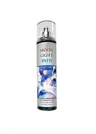 Парфюмированный спрей мист для тела и волос moonlight path bath and body works bbw оригинал