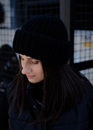 Зимова шапка without pikul black 8048784