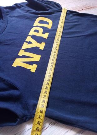 Синяя футболка nypd4 фото