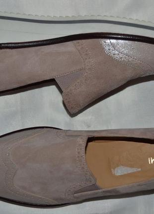 Туфлі лофери сліпони оксфорди шкіра kiomi розмір 40, туфлі шкіра