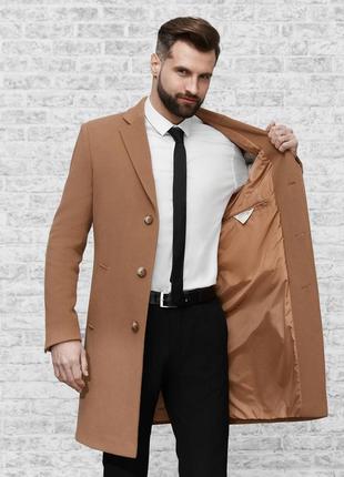 Класичне чоловіче пальто c-1613 фото