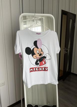 Новая футболка mickey