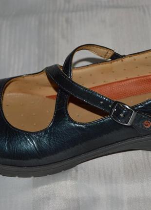 Туфлі-балетки мокасини шкіра clarks розмір 39 (6), мокасіни туфлі шкіра