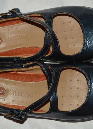 Туфли балетки мокасини кожа clarks размер 39 (6), мокасіни туфлі шкіра2 фото