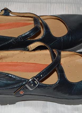 Туфли балетки мокасини кожа clarks размер 39 (6), мокасіни туфлі шкіра3 фото