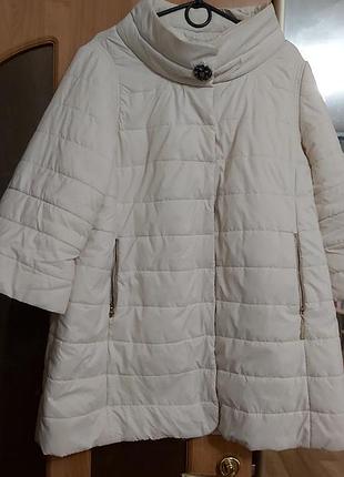 Шикарная куртка деми батал большой размер