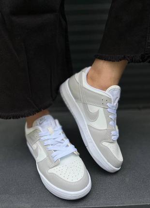 Кросівки жіночі nike sb dunk low grey/кроссовки женские найк сб данк1 фото