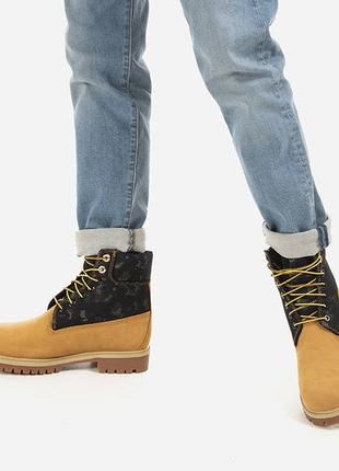 Черевики зимові чоловічі timberland heritage 6 in waterproof boot2 фото