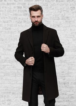 Класичне чоловіче пальто s-1611 фото