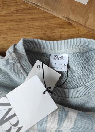 Zara худи толстовка реглан кофта светр тай-дай tokyo 7 років 122 см нова5 фото