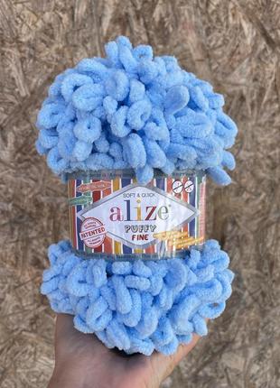 Пряжа alize puffy fine 833 218