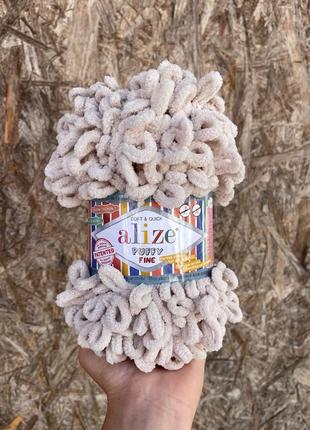Пряжа alize puffy fine 833 5946
