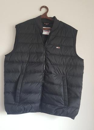 Tommy jeans packable down gilet - black1 фото