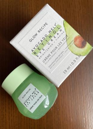 Glow recipe avocado melt retinol eye cream крем для очей