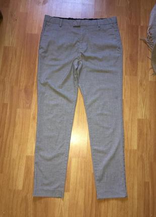 Классические брюки h&m skinny fit