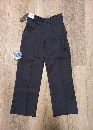 Сірі шкільні брюки, розмір 6 років, нові, з біркою
