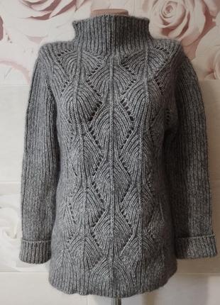 Новый невероятный свитер sherman ( ирландия) мериносовая шерсть шелк