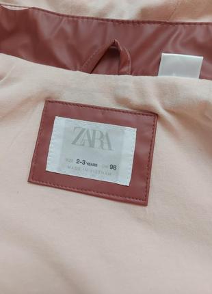 Дождевик zara 2 года новый, плащ5 фото