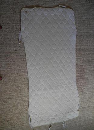 Утеплювач до матраца 100%вовна 195х90