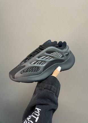 Кросівки жіночі adidas yeezy boost 700 v3 black alvah/кроссовки женские адидас изи буст 700 в31 фото